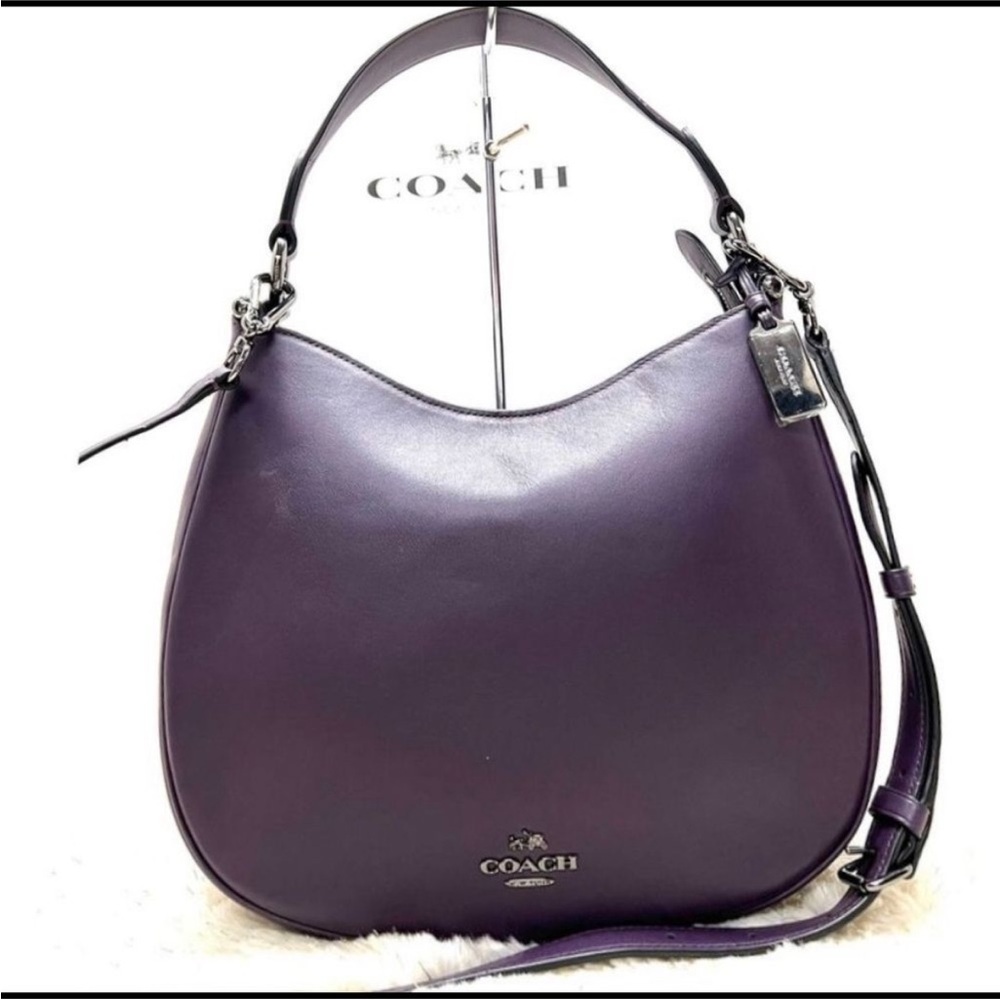 Coach Deep Purple Shoulder Bag